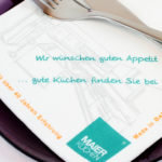 Servietten bedrucken 2-farbig nach PANTONE im Flexodruck