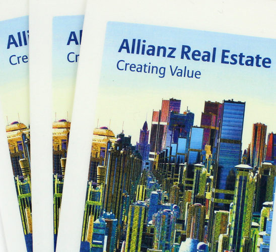 Im Digitaldruck bedruckte Serviette