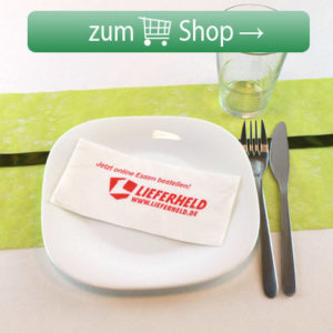 Servietten bedruckt im Flexodruck